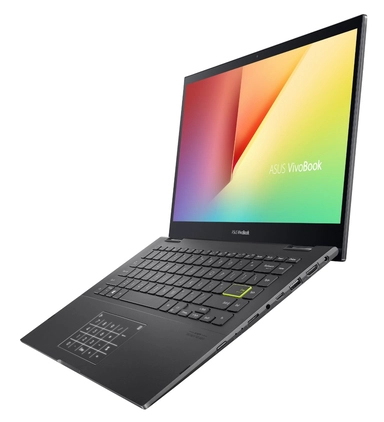 Asus VivoBook 2*1 Touch 14", i7-1165G7-16G-512SSD, Win11, Black