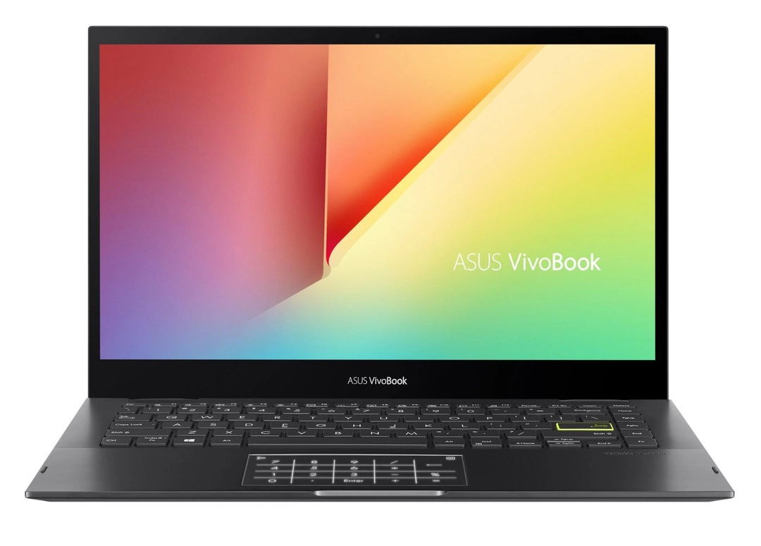 Asus VivoBook 2*1 Touch 14", i7-1165G7-16G-512SSD, Win11, Black