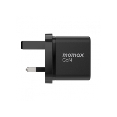 Momax OnePlug GaN 35W 2 USB-C ports Mini Fast Charger Black