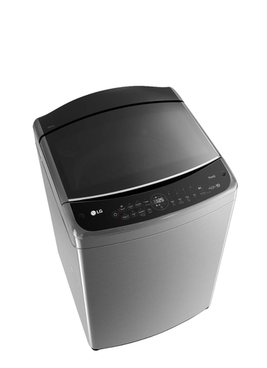 LG top Load automatic washing machine, 19 kg, silver, WTV19HHM