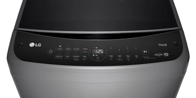 LG top Load automatic washing machine, 19 kg, silver, WTV19HHM