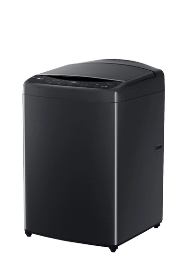LG top automatic washing machine, 19 kg, black, WTV19HHP
