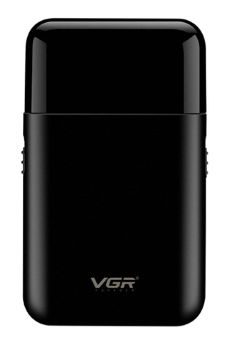 VGR Professional Electric Razor & Beard Trimmer, Dry, Black - V-390