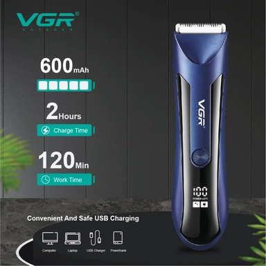 VGR Professional Hair Trimmer, Dry, Black - V-951