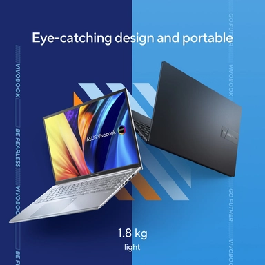 Asus Vivobook i7-1255U/8GB RAM/1TB SSD/ 16" inch W11 Silver