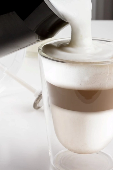 Philips Milk Frother for Hot and Cold Coffee, CA6500/63