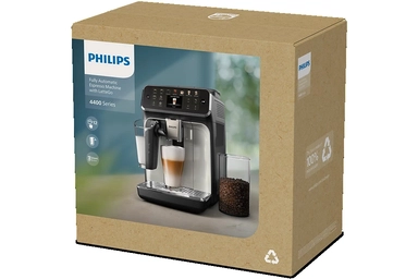 Philips Espresso Coffee Maker, 1500W, 1.8L, Black, EP4446/23