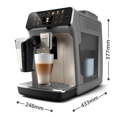 Philips Espresso Coffee Maker, 1500W, 1.8L, Black, EP4446/23