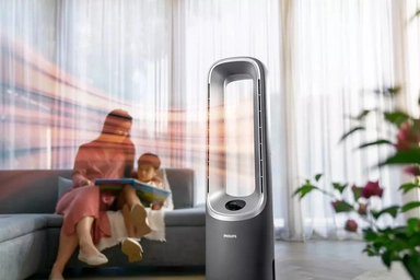 Philips Air Performer 8000 series 3-in-1 Air Purifier, Fan and Heater, AMF870/35