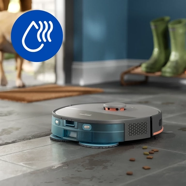 Philips Robot Vacuum Cleaner, 2.7L, Grey & Cashmere, XU5100/11