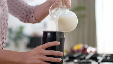 Philips Milk Frother for Hot and Cold Coffee, CA6500/63