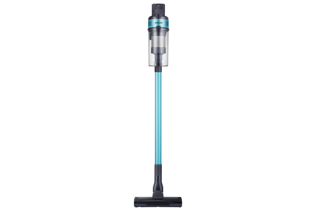 Samsung Jet Stick Cordless Vacuum Cleaner, 0.8L Washable Dustbin,Black Mint Color, 410W,Dry Only, Digital Inverter Motor, Jet Cyclone