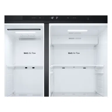 LG 23.2 ft. Side By Side, Refrigerator, Black, LS25CBBMIK