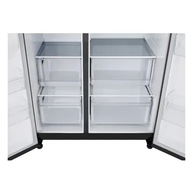 LG 23.2 ft. Side By Side, Refrigerator, Black, LS25CBBMIK