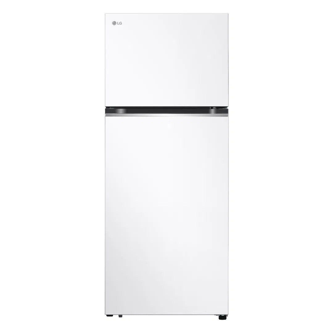 ثلاجة LG بابين 14 قدم ابيض LT15DBBWIV