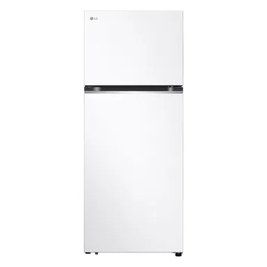 ثلاجة LG بابين 14 قدم ابيض LT15DBBWIV