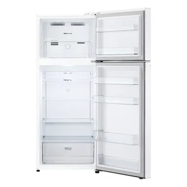 ثلاجة LG بابين 14 قدم ابيض LT15DBBWIV