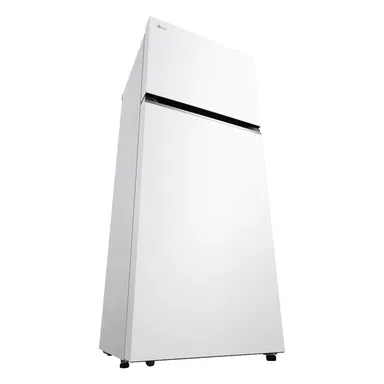 ثلاجة LG بابين 14 قدم ابيض LT15DBBWIV