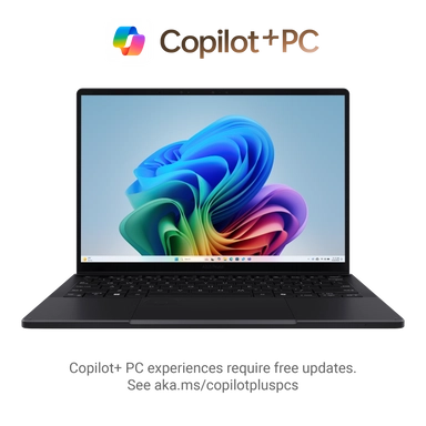 أسوس رايزن AI 9 HX 370 RTX™ 4050 32GB 1TB SSD 13.3" W11 أسود