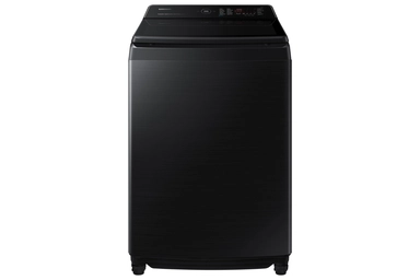 Samsung washing machine 18 kg top black, WA18CG6786BV