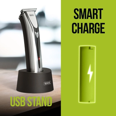  مكينة حلاقة الشعر وال ايليت جرووم، لاسلكي، فضي واسود - 3026318