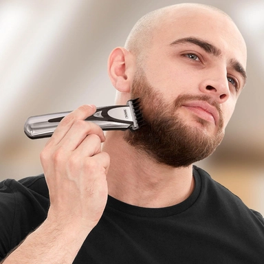  مكينة حلاقة الشعر وال ايليت جرووم، لاسلكي، فضي واسود - 3026318