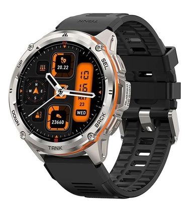 Kospet Smart Watch Tank T3  Ultra GPS 47mm BT Calling Silver