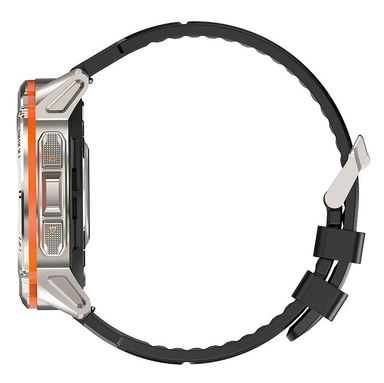 Kospet Smart Watch Tank T3  Ultra GPS 47mm BT Calling Silver