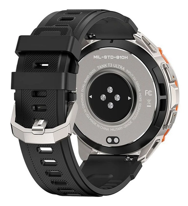 Kospet Smart Watch Tank T3  Ultra GPS 47mm BT Calling Silver