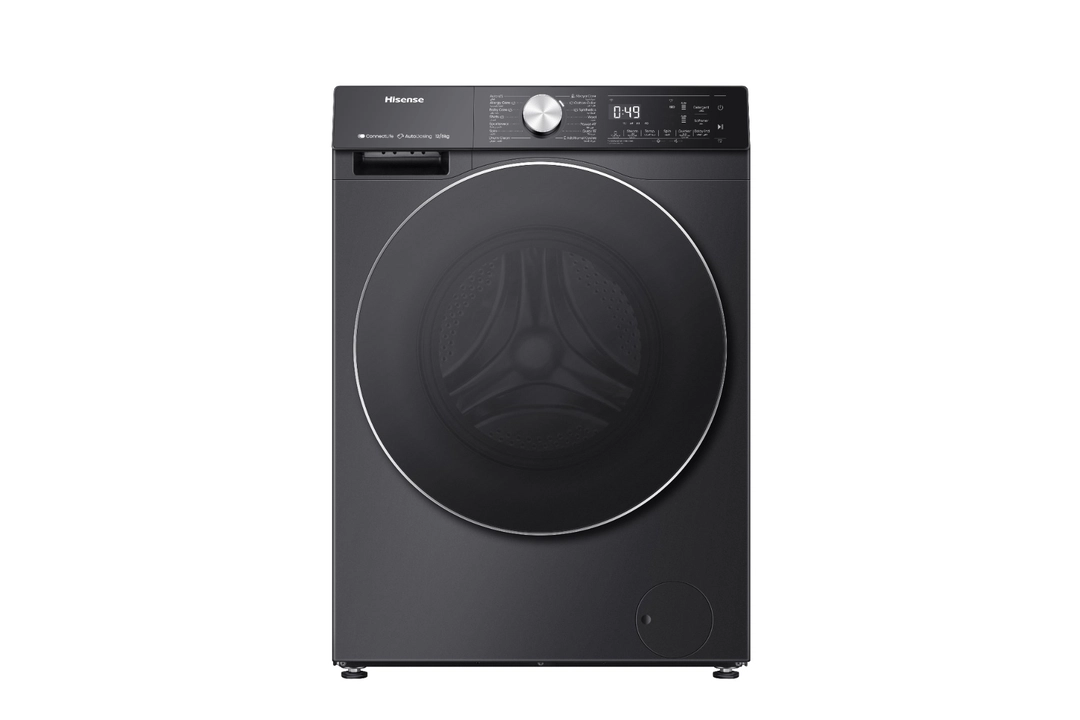 Hisense Front Load Washing Machine 12kg Black, WD5S1245BB6