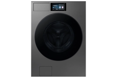 Samsung 25 kg ,front-loading washing machine, steel, WF90F25ADS