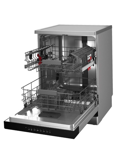 Whirlpool dishwasher 8 programs silver,WFC3C26NX