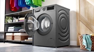 Bosch 10 kg 1400 rpm 14 Program Front Load Washing Machine, Gray,WGA254ZRSA