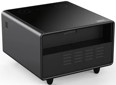 Xper Smart Table With Compact Refrigerator 65 Liter, Black, XPSTS-65BL