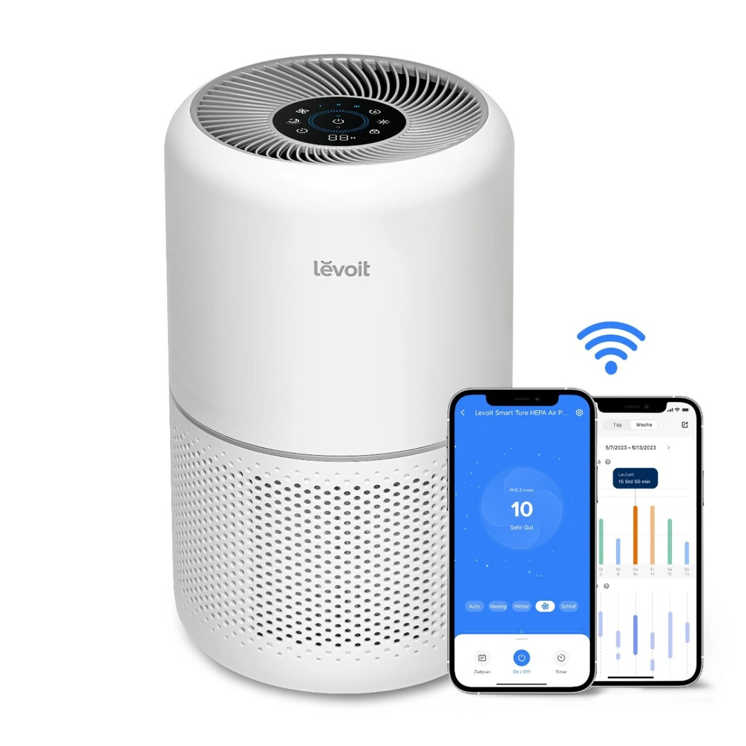 LEVOIT Smart Air Purifier for Home Bedrooms, 23W, Core 300S
