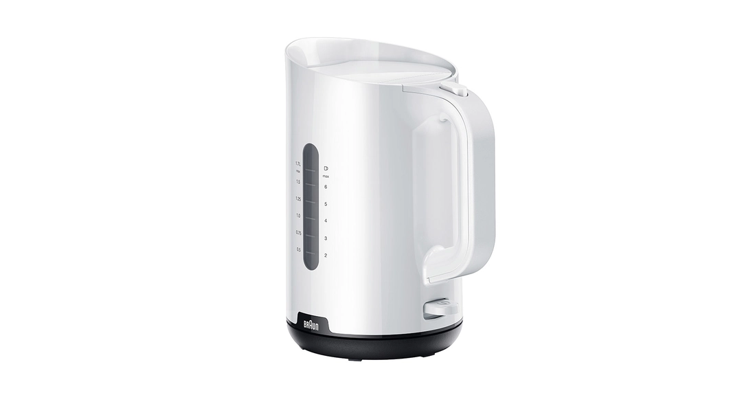 Braun Water Kettle 2200W, 1.7L, White, WK1100WH