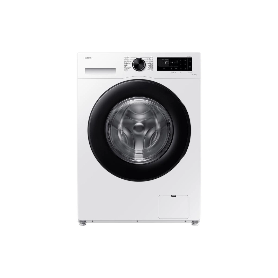 Samsung washing machine 8 kg front load drying 75% white WW80CGC04DAE