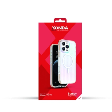 Xonda Bumpy Magsafe Case for iPhone 16 Pro Pink