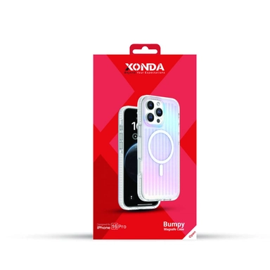Xonda Bumpy Magsafe Case for iPhone 16 Pro White