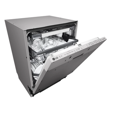 LG QuadWash™ Built-in Steam Dishwasher, 14 Place Settings, EasyRack™ Plus, Inverter Direct Drive, ThinQ, DBC425TS