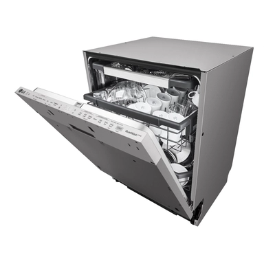 LG QuadWash™ Built-in Steam Dishwasher, 14 Place Settings, EasyRack™ Plus, Inverter Direct Drive, ThinQ, DBC425TS