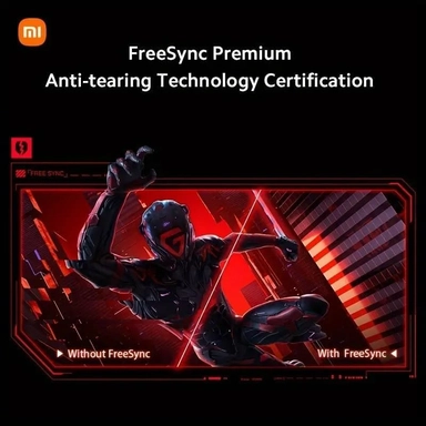 شاشة ألعاب منحنية شاومي WQHD، مقاس 34 بوصة، معدل تحديث 180 هرتز، 1 مللي ثانية، أسود - G34WQi