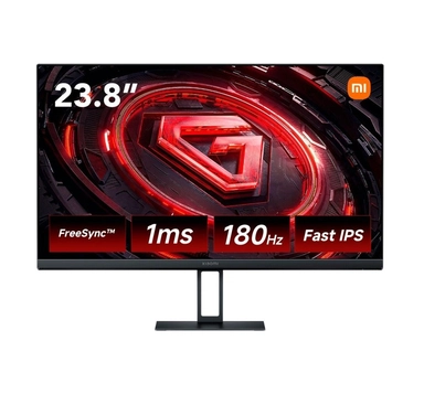 Xiaomi 23.8 Inch, Fast IPS FHD Gaming Monitor, 180Hz, 1ms GTG, Black – ELA5627UK