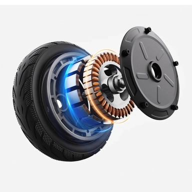 سكوتر كهربائي شاومي 4 لايت الجيل الثاني, اقصى وزن للمستخدم 100كجم, اسود – BHR8052GL