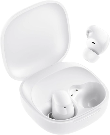 Xiaomi Redmi TWS Buds 6 Play, Earbuds, Clear Sound Quality, White – BHR8773GL