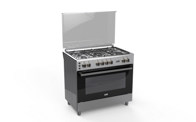 Xper gas oven 89.8 * 59.5 cm, Turkish steel, XP960GGEN