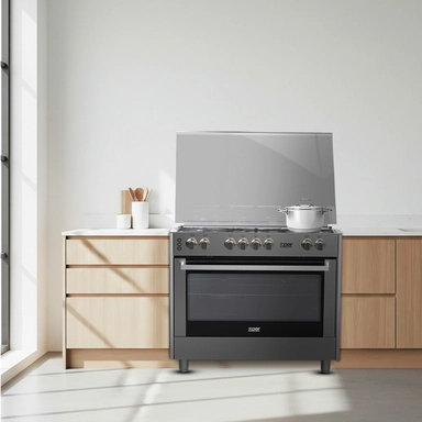 Xper Oven 89.8 * 59.5 cm Professional Turkish Fan, Steel, XP980GGCIPF