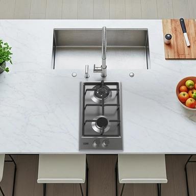 Xper Built-in gas surface, 28 cm, Turkish steel, XPBH30DOMG