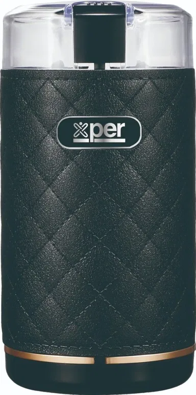 Xper Grinder 150 Watts, 50 Grams, Leather Texture, XPCG-300BK