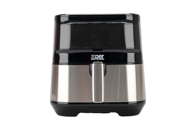  قلاية هوائية إكسبر 5.5 لتر ذكية مع واي فاي، 1700 واط،  ستيل - XPAF-999WF